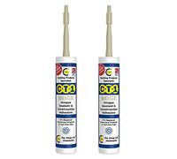 CT1 - Mastic de construction et tube adhésif pour pratiquement tous les matériaux (beige)