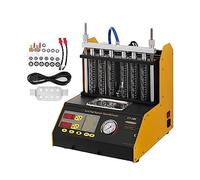 CT200 nettoyeur d'injecteur de carburant testeur Machine de nettoyage 4/6 cylindres outils de nettoyage d'injecteur à ondes ultrasoniques for voiture moto