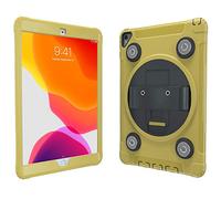 CTA Digital: Étui magnétique Anti-éclaboussures avec plaques de Montage en métal pour iPad 7e et 8e génération 10,2", iPad Air 3 et iPad Pro 10,5", Jaune, PAD-MSPC10Y