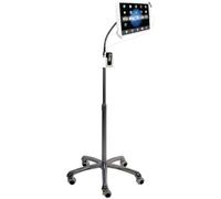 CTA Digital Pad-shfs Robuste Sécurité col de Cygne Support de Sol pour tablettes de 7-33 cm