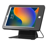 CTA Digital: Support antivol de Bureau pour iPad Air iPad Pro 9 7 iPad Gen 6 (2018) iPad 5 (2017) iPad (2-4) Compatible avec Prise Casque, lecteurs de Cartes de crédit et Plus Encore, Noir