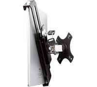 CTA Support Mural Compact avec système de Verrouillage et clé pour iPad 10e génération 11", iPad 7e/8e/9e génération 10,2", Galaxy Tab S3, Surface Go 3 et Autres tablettes 7-14", Noir (Pad-CSWM)