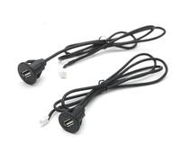 CTAB Autoradio Android Lecteur multimédia 4 6 Broches vers USB 2.0 Type C Interface Tableau de Bord Panneau encastré Câble Adaptateur Transfert de données Charge(Red)