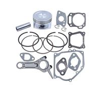 CTASRIM Kit Complet de Joints de bielle, Segments de Piston et Joints de Culasse 68 mm for Moteur de Tondeuse à Gazon GX160 6,5 CV. Pièces détachées.(1)