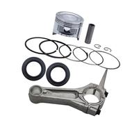 CTASRIM Kit de Joint d'huile for bielle 88 mm, axe de Piston, Segment et circlip, Compatible avec Moteur GX390 13 CV.
