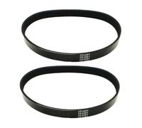 CTASRIM Tondeuse à Gazon 7PJ451 Courroie d'entraînement adaptée for Bosch Rotak 320 débroussailleuse Jardin Outil électrique Remplacement 7 Nervures 16mm de Large Courroies d'entraînement(2pcs)
