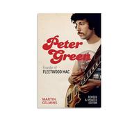 CTATOGE Poster Peter Green - Fondateur de Fleetwood Mac - Impression sur toile - Décoration murale pour chambre à coucher et salon - 30 x 45 cm - Style sans cadre