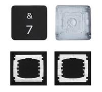 CTBDZ Capuchon de clé individuel avec charnière de rechange pour MacBook Pro 13" et 15" modèle A1706 A1707 A1708 2016-2017 (clé « et 7 »)