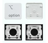 CTBDZ Charnière de capuchon de clé de rechange pour clavier Magic A2438 A2439 A2449 A2450 A3118 A3203 2021-2024 année (touche option gauche)