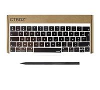 CTBDZ Touches Papillon de Clavier français Keycap AZERTY de Remplacement pour MacBook Pro/Air Retina 13" 15" A1989 A1990 Capuchons de