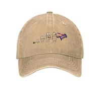 CTBYUTFZR R.E.P.O. Étapes d’évolution des Robots Casquette de Baseball Unisex Jeu de réinsertion Casquette en Jean usée Couvre-Chef rétro d’été