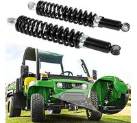 CTcar AM129514 Kit de suspension de roue avant d'amortisseur compatible avec John Deere Gator 4X2 6X4 TE TH TS TX Véhicules utilitaires de pelouse Amortisseur avant gauche et droit Ressort à vis