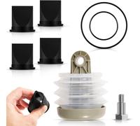 CTcar Kit de soufflet de pompe 385230980 avec valve en bec d'oie et kit de joint torique. Remplacement pour pompes à vide des séries S, T et J. Compatible avec les toilettes pour camping-cars et