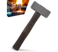CTcar Marteau carré forgé double face de 1 kg, parfait pour les forgerons Bladeforge couteaux à enclume