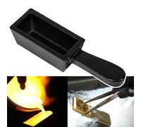 CTcar Moule à lingot en fonte pour lingots d'or, pain, fonte, idéal pour fondre individuellement, couler, fondre, affiner l'or, l'argent, le cuivre, l'aluminium, le laiton, les métaux précieux