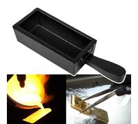 CTcar Moule à lingot en fonte pour lingots d'or, pain, fonte, idéal pour fondre individuellement, couler, affiner l'or, l'argent, le cuivre, l'aluminium, le laiton, les métaux précieux