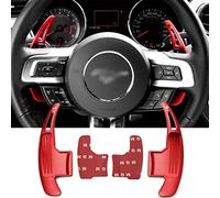 CTcar Palettes de changement de vitesse de volant de levier de vitesse pour Ford Mustang 2015+ Accessoires de décoration intérieure en alliage d'aluminium