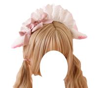 CTCOIJRN Bandeau oreilles d'animaux, bandeau d'oreille de mouton, Lolita, cerceau d'animaux mignons, couvre-chef, accessoires for cheveux Bandeaux(Sheep Ear Hair Hoop)