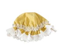 CTCOIJRN Chapeau en dentelle Lolita mignon for femmes, Bonnet, bandeaux en dentelle, accessoires for cheveux, couvre-chef Bandeaux(Ginger,One Size)