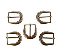 CTCOIJRN Charnières, 5 pièces de boucle de ceinture en laiton antique, décoration de boîte à bijoux, loquet de verrouillage rétro en fer pour meubles, tiroir, 42 x 32 mm