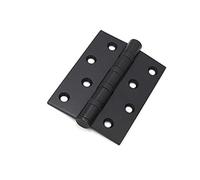 CTCOIJRN Charnières de porte en acier inoxydable noir pour portes lourdes avec roulement véritable
