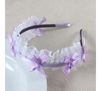 CTCOIJRN Coiffure Lolita, bandeau, accessoires, cerceau à cheveux, fait à la main, Kawaii japonais, nœud papillon, coiffure en dentelle, bandeau, pinces à cheveux mignonnes, accessoires for cheveux, 2