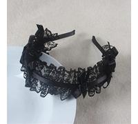CTCOIJRN Coiffure Lolita, bandeau, accessoires, cerceau for cheveux, fait à la main, Kawaii japonais, nœud papillon, coiffure en dentelle, bandeau mignon, accessoires for cheveux, 2 pièces Bandeaux(3)