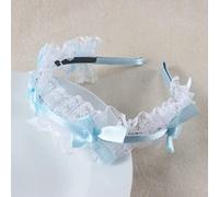 CTCOIJRN Coiffure Lolita, bandeau, accessoires, cerceau for cheveux, fait à la main, Kawaii japonais, nœud papillon, coiffure en dentelle, bandeau mignon, accessoires for cheveux, 2 pièces Bandeaux(Ta
