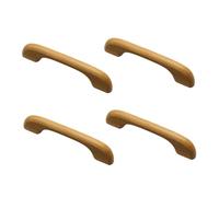 CTCOIJRN Poignées de tiroir, poignées en bois, chambre d'enfant, poignées en bois, 4 pièces, meubles en bois massif, armoire, porte, armoire murale, table basse, tiroir, tatami, poignée en bois multic