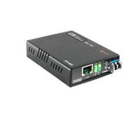 CTCUnion Convertisseur FMC-1000MS-WB10 Gigabit Ethernet 10/100/1000BaseTx vers 1000Base-BX Single Strand BiDi WDM 10 km Type B TX : 1550/Rx : 1310 nm, Géré par WebSmart
