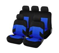 CTCYWLWAYZ Coussin de siège Ensemble De Housses De Siège Auto pour Citroen C3 Protecteurs de siège(Bleu)