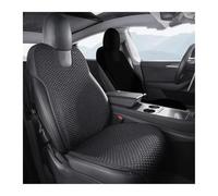 CTCYWLWAYZ Housse siège Auto 5 Sièges Housse Siège Voiture Coussin Siège Respirant Tapis Voiture pour Tesla pour Modèle 3 pour Highland 3 2020-2024(BK Model 3N Frontx1)