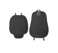 CTCYWLWAYZ Housse siège Auto Coussin Protection Dorsale Siège Auto pour Renault pour QM6 pour Kardian pour Rafale pour Espace pour Trafic pour Austral pour Kangoo(Noir-1 Ensemble)