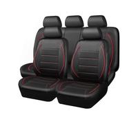 CTCYWLWAYZ Housse siège Auto Housses Siège Auto Cuir pour Breeze(Noir Rouge)