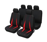 CTCYWLWAYZ Housse siège Auto pour citroën C1 2008 Housses Siègeauto Universelles Protecteurs Siège(Ensemble Complet Rouge)