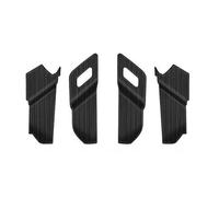 CTCYWLWAYZ Poignées Porte intérieures LHD RHD Poignée Porte Intérieure Voiture Couvercle Capuchon Bol pour Mazda CX-90 CX-80 CX-60 2022-2024(RHD ABS Carbon Fiber)