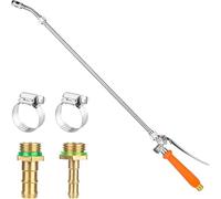 CTDMJ Lance de pulvérisation universelle de rechange réglable de 3/8" et 1/4" en laiton Barb universel de rechange pour nettoyeur haute pression pour jardins, vergers