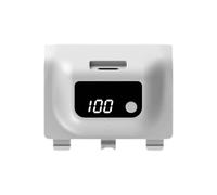 CTDWNT Batterie pour manette Xbox Series X/S 1400 mh avec affichage numérique, batterie rechargeable pour Xbox Series X/S, écran LED pour Xbox à charge rapide (blanc)