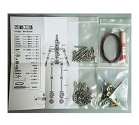 CTDWNT Kit d'armature stop motion DIY Studio, figurine de marionnette en métal pour la création de personnages, l'animation Stop Motion gréement et bobinage, time-lapse, photographie de produits et