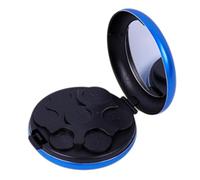 CTDWNT Organiseur japonais pour pièces de monnaie, étui rigide et rangement pour pièces de monnaie, portable avec mini étui distributeur de monnaie, miroir de monnaie