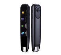 CTDWNT Stylo de dictionnaire intelligent - Scanner de langue - Traducteur de texte à parole - Sans fil - 12 langues tactiles - Écran LCD autonome