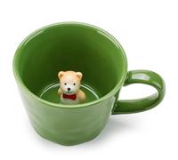 Cteahrow Tasse à café ICA ISA J'ai oublié, cadeau d'anniversaire drôle de Noël, tasses à café de um et papa, cadeau de couple d'anniversaire, tasse à café avec citations amusantes (Ours)
