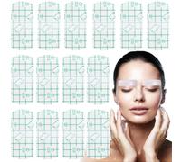 CTEAKOP Lot de 15 bandes de protection jetables en plastique étanche pour sourcils et tatouage
