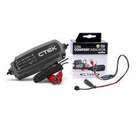 CTEK CT5 Powersport - Chargeur De Batterie 12V 5A Pour LiFePO4, Lithium, Moto, Quad, Motoneige Et Jetski - Avec Comfort Indicator Eyelet M6 56-629