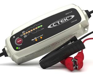 CTEK MXS 5.0 Chargeur de batterie avec compensation automatique de la température Noir