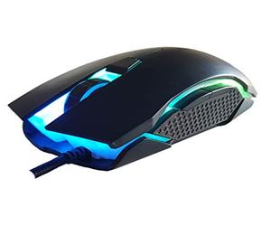 CTesports Gaming Souris Professionnelle rétro-éclairée RGB Raimbow avec 6 Touches programmables