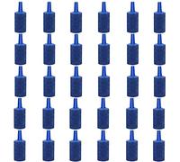 CTForest 12 Pièce Pierres de Diffuseur D'Aquariums, Pierres Poreuses pour Pompe, Diffuseur en Pierre Poreuse, Convient aux Aquariums Domestiques pour l'Approvisionnement en Oxygène(Bleu)