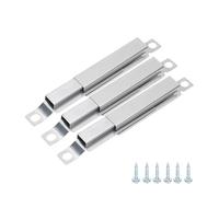 CTForest 3 Pièces de Tube Horizontal pour Barbecue, Tube Transversal pour Barbecue, Accessoires de Remplacement pour Barbecues Extérieurs, Grills, etc