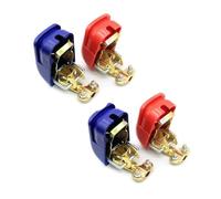 CTForest 4 Pièces Pince pour Batterie 12 V, Clip de Batterie de Voiture, Adaptées aux Voitures, Caravanes, Camping Cars, Bateaux, Camions, VTT et Autres Équipements