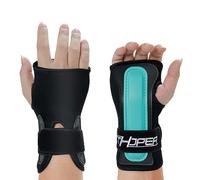 CTHOPER Protège-Poignets pour Le Snowboard, Le Ski, Le Skateboard, Le Roller, Adultes/Enfants/Jeunes pour la Protection des Poignets (1 Paire) (S)